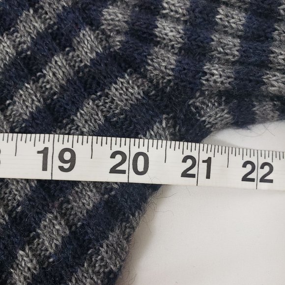 Lineamaglia Blue/Gray Striped Cardigan - Picture 9 of 11